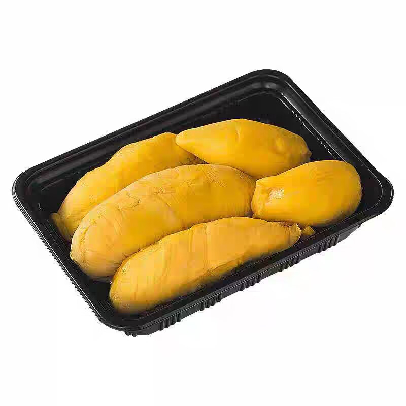 晨木鲜生 马来西亚猫山王榴莲肉d197液氮冷冻榴莲肉水果新鲜盒装榴莲