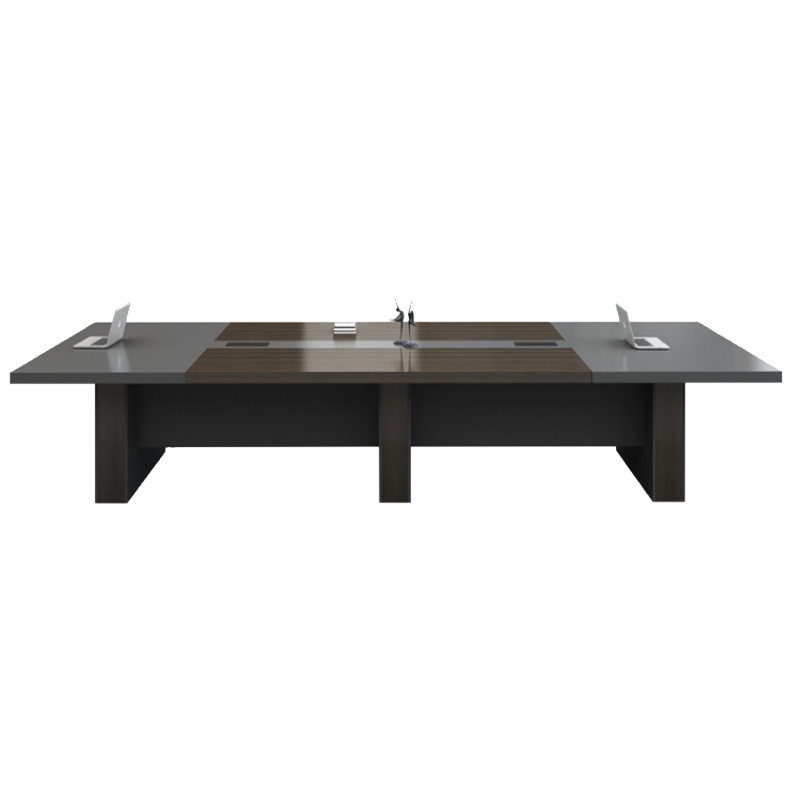 汇鑫亚美 会议桌长桌简约大小培训洽谈公司开会长方形会议室办公桌椅组合 2米*1米(会议桌)