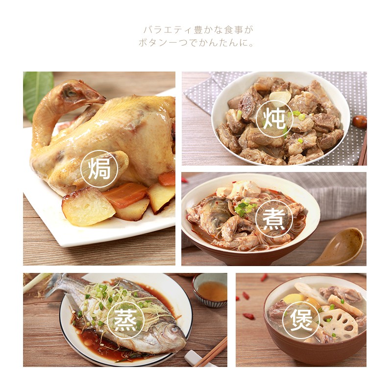 爱丽思(IRIS) 爱丽思电压力锅家用高压锅电饭煲火锅智能多功能电饭锅IRIS大容量 2.2L白色【点阵屏】 2.2L