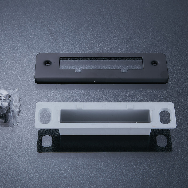 卧室门锁扣板不锈钢门锁扣板双舌门导片门框房门锁片挡板卧室铁片配件