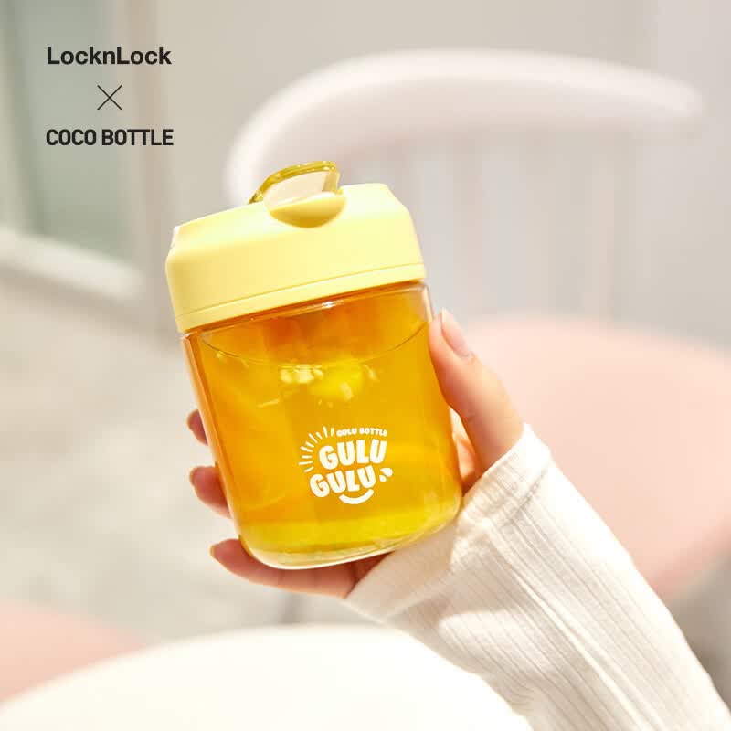 乐扣乐扣（LOCK&LOCK）COCO杯吸管直饮两用男女便携式塑料茶水杯子360ML黄色ABF798YEL怎么样,好用不?