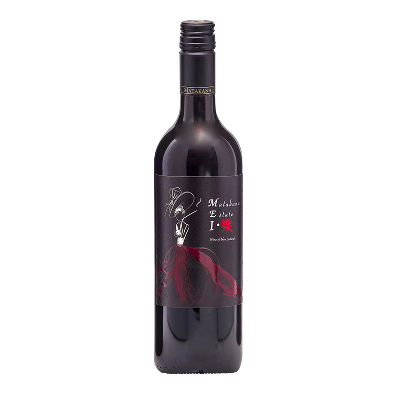 马纳庄园（MATAKANA）新西兰进口霍克斯湾伊曼梅乐干红葡萄酒红酒750ml 马纳梅洛干红