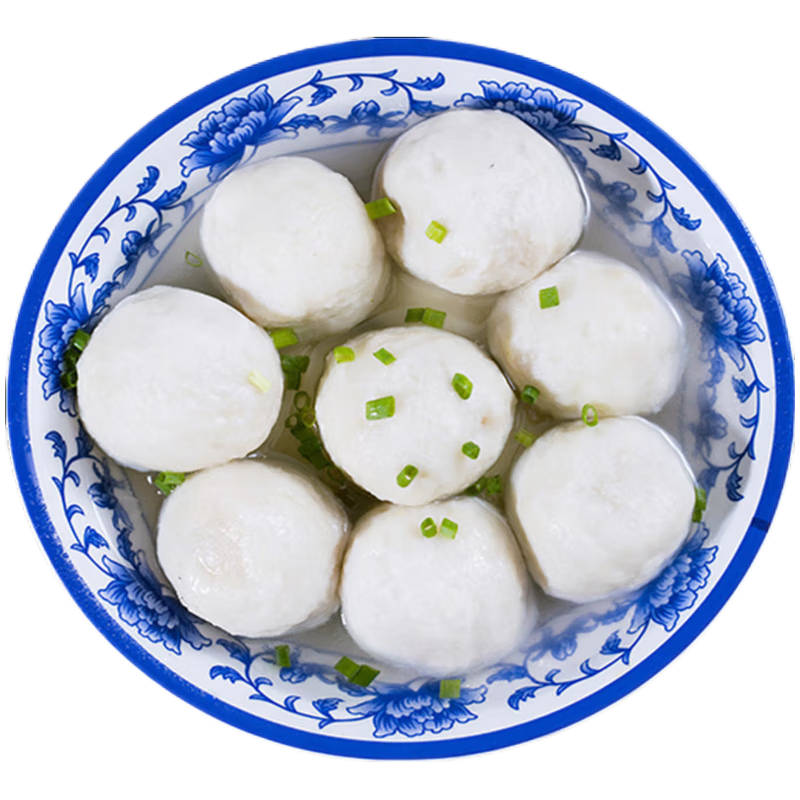 聚鲜品 灌汤福州鱼丸 500g包心丸子袋装 火锅半成品食材