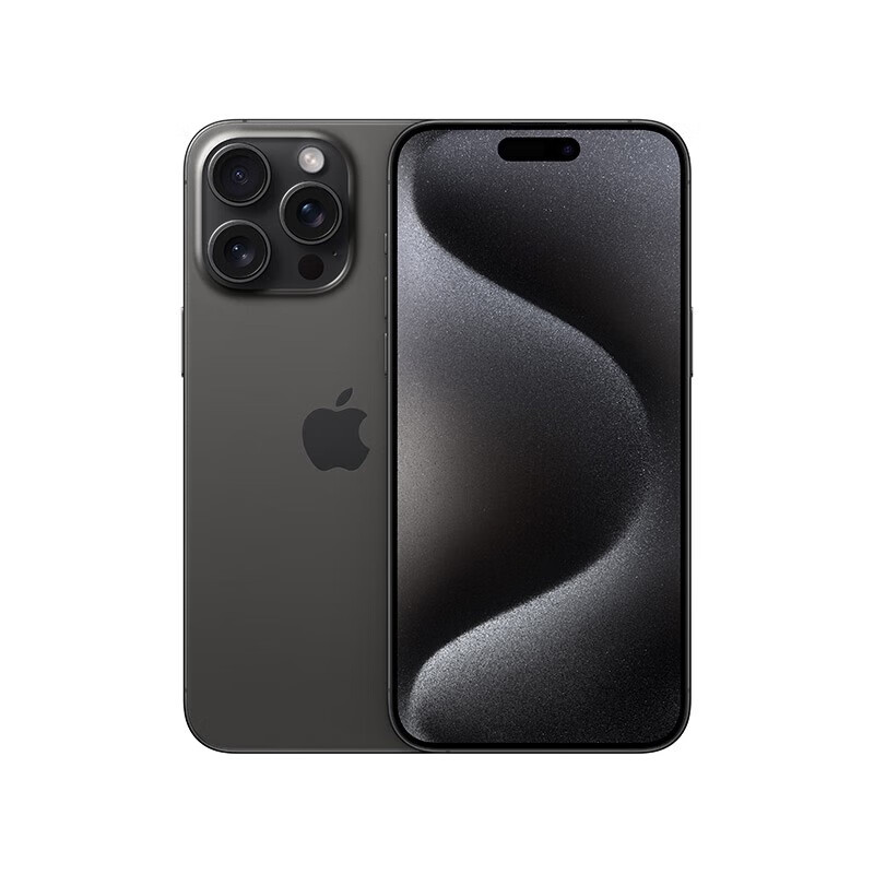 Apple Apple 苹果iPhone 15 Pro Max (A3108) 支持移动联通电信双卡双待手机 黑色钛金属 256GB
