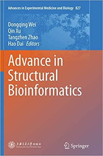 预订 advance in structural bioinformatics
