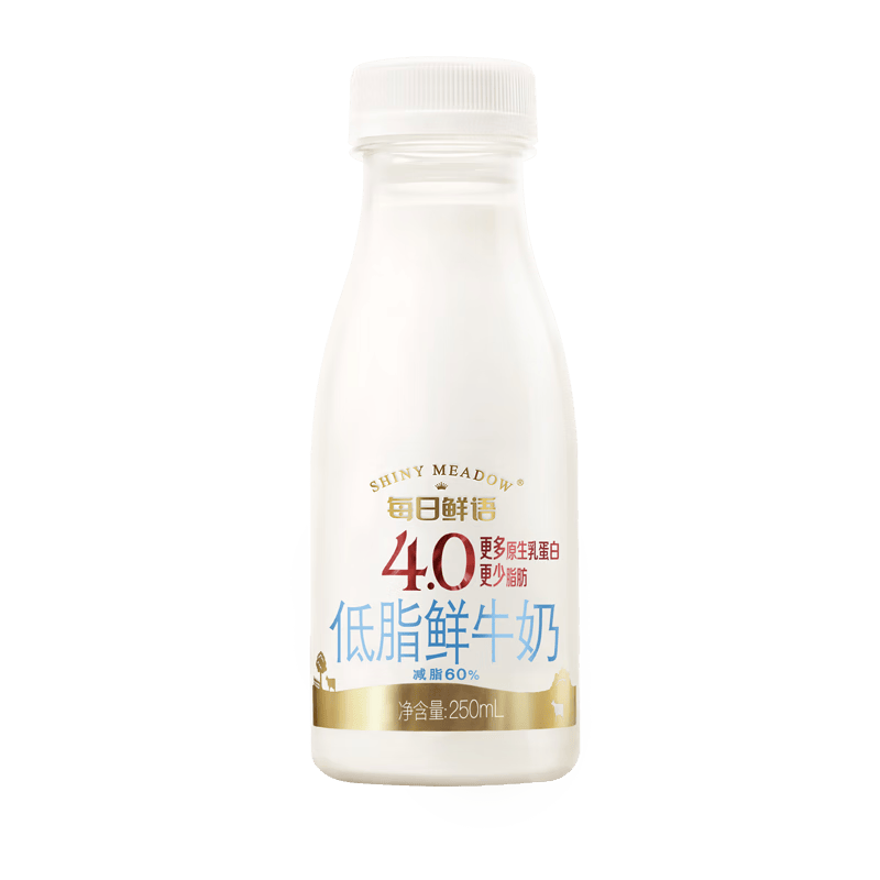 ÿ������ 4.0��֬��ţ�� ƿװ ���´�ţ�� 250ml 12ƿ 9.89Ԫ