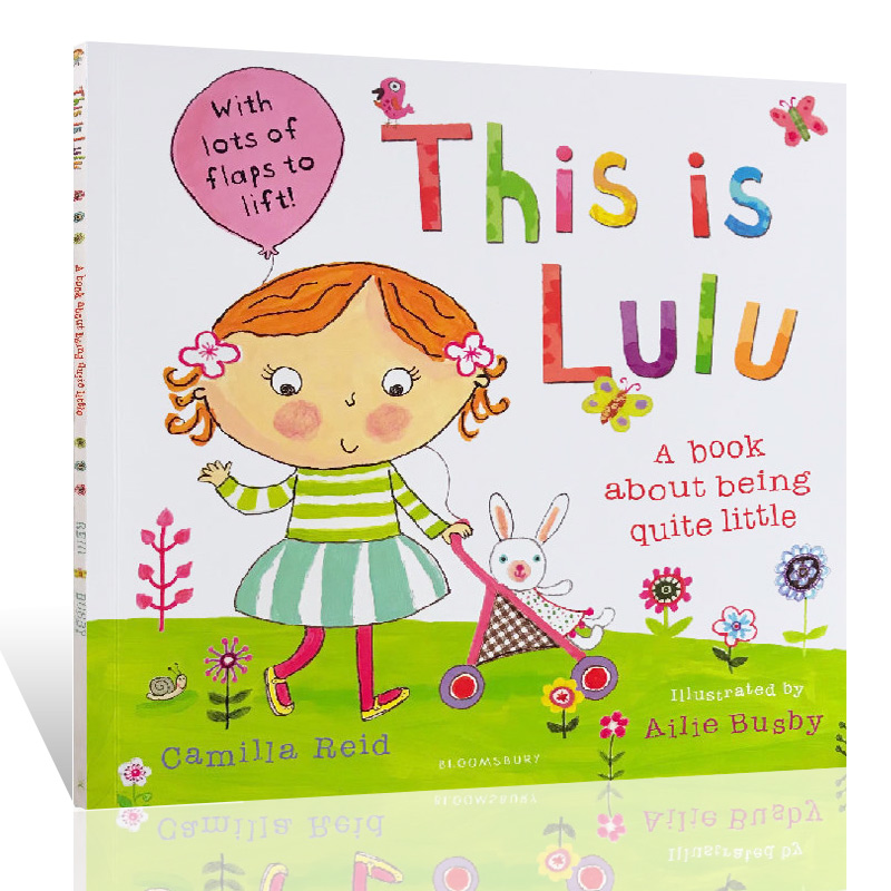 露露系列：这是露露 英语幼儿启蒙认知翻翻书 英文进口原版 /This is Lulu
