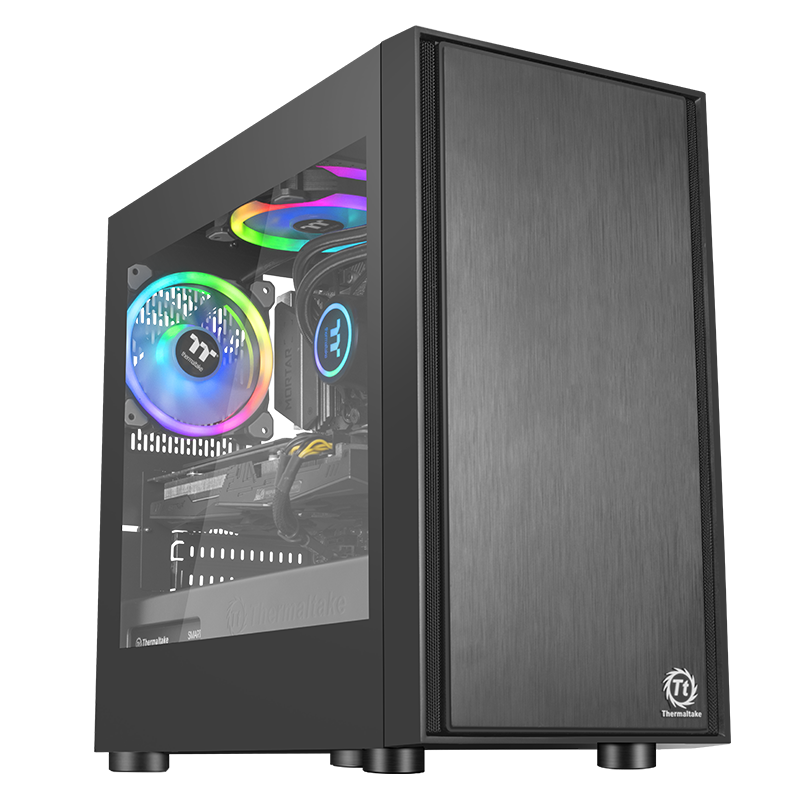 Thermaltake 曜越 启航者 F1 M-ATX机箱 半侧透 黑色