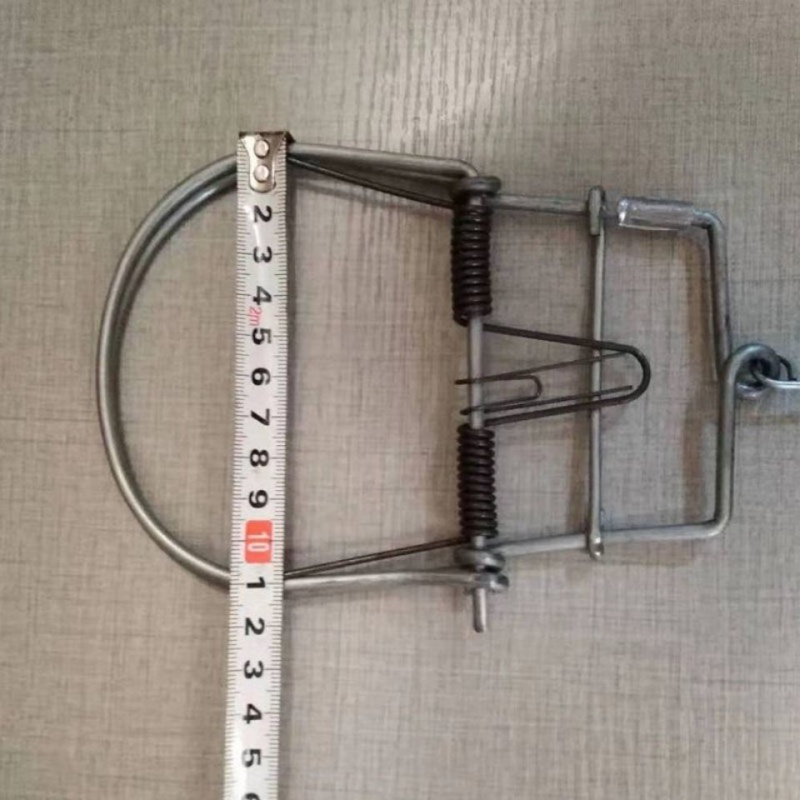 捕兔子铁夹子家用加强老鼠克星家用老鼠夹捕鼠器灭鼠神器捉田鼠铁质