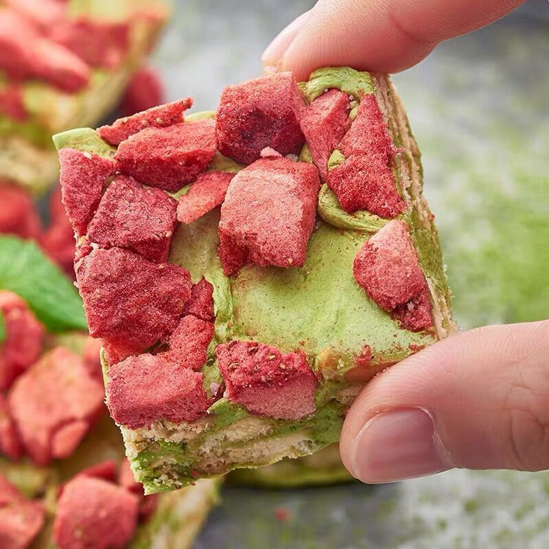 苏小糖雪花酥手工蔓越莓草莓牛轧糖糕点网红零食厦门特产伴手礼  1g