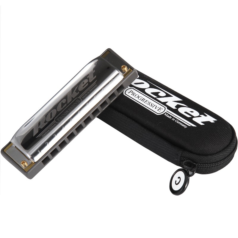 黑色成人初学演奏德国电声布鲁斯口琴