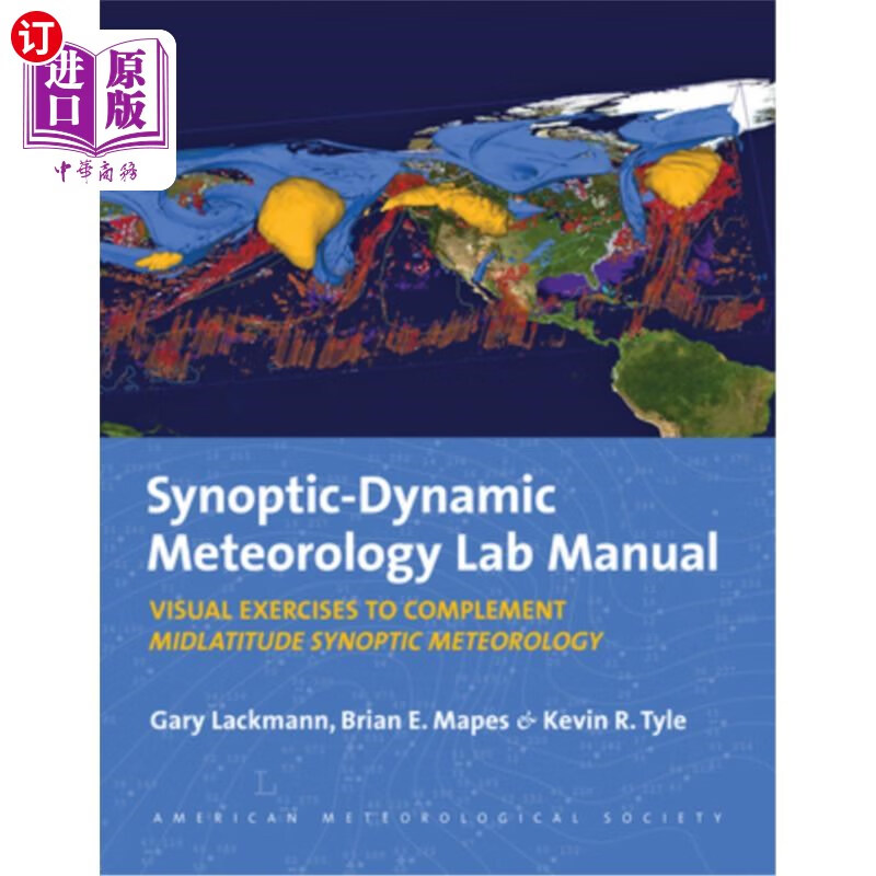 海外直订synoptic-dynamic meteorology lab manual: visual