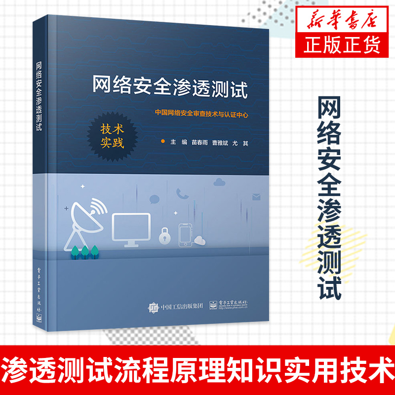网络安全渗透测试 渗透测试的完整流程原理知识实用技术 计算机安全书籍 凤凰新华书店旗舰店