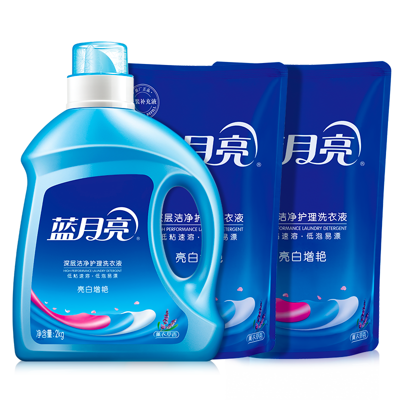 ������ ��������ϴ��Һ޹�²���2kgƿ 1kg*2�� ��ɫ���� �ྻȥ����Ưϴ 72.42Ԫ����24.14Ԫ/����