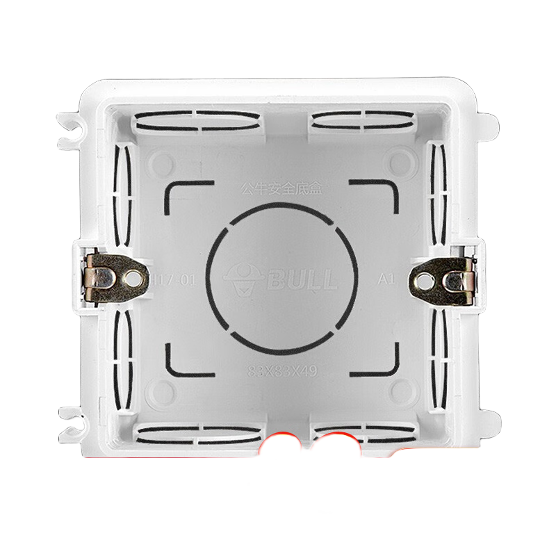 ��ţ��BULL��86�׺а�װ���߰��п��ز�����尵װ����ͨ��ǽ�ڵ������H17 1.22Ԫ(������)