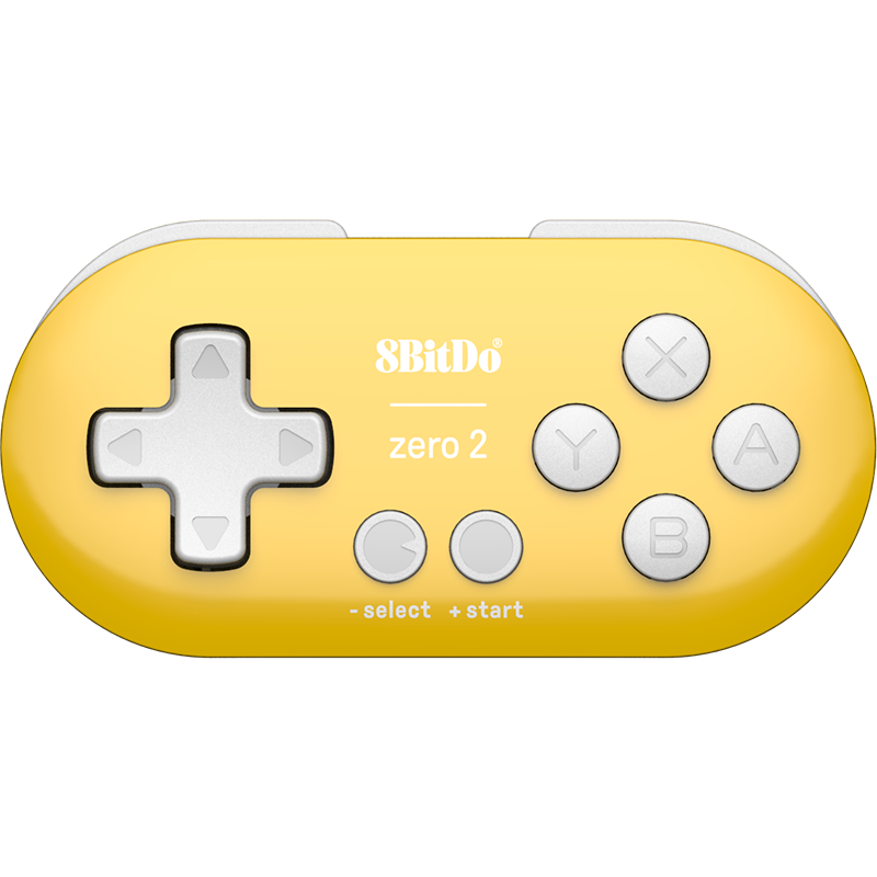 8BITDO 八位堂 Zero系列 Zero2 蓝牙游戏手柄 柠檬黄