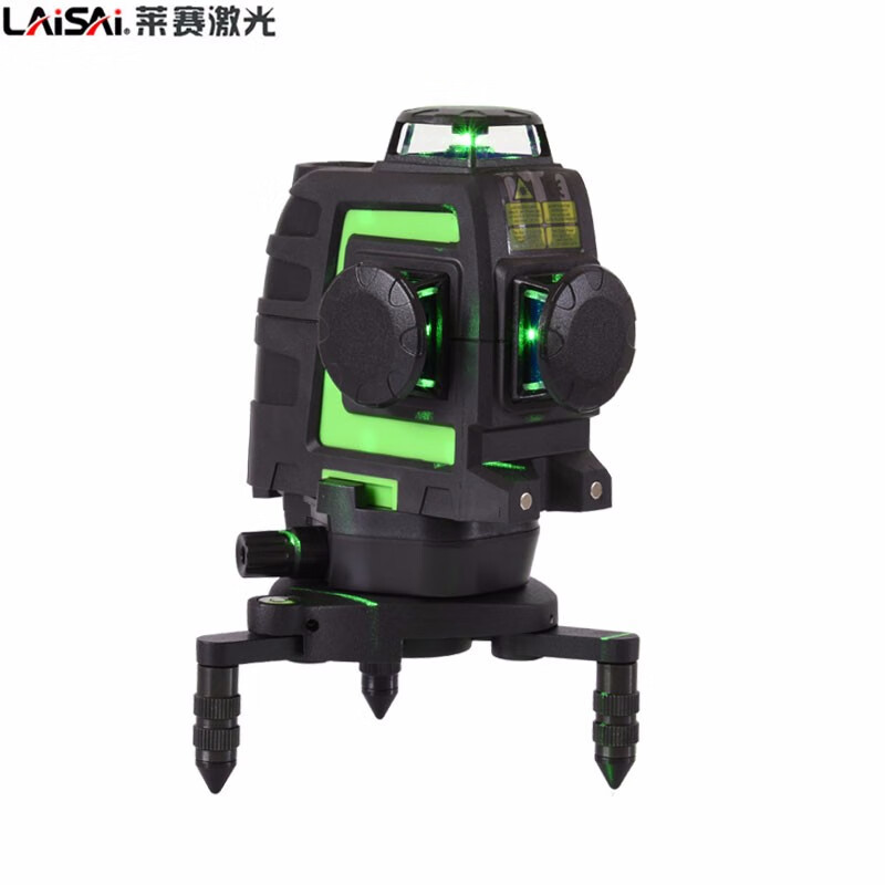 laisai 莱赛绿光激光水平仪lsg6666抹灰打灰饼12线8打线十二线自动打