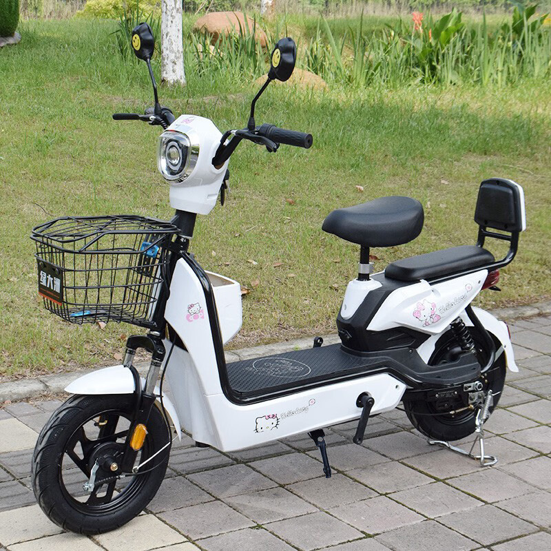 runtema轻便新款电动车女生小型新国标电动自行车迷你电瓶车女款电动