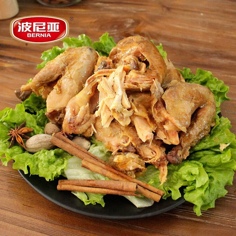 波尼亚（BERNIA）酱牛肉牛腱子140g熟食腊味卤味牛肉五香卤牛肉开袋即食牛肉下酒菜 【熟食三件】牛肉+烤鸡+流亭猪蹄