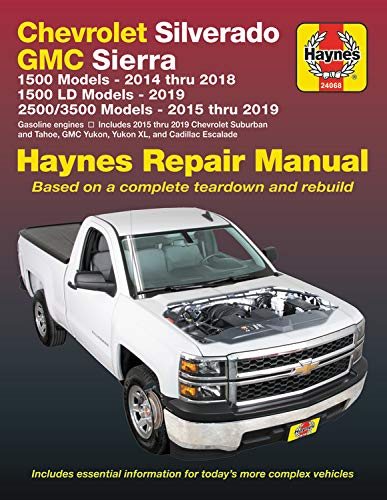 预订 Chevrolet Silverado and GMC Sierra 1500 Models 2014 Thru 2018; 1500 LD Models 2019;