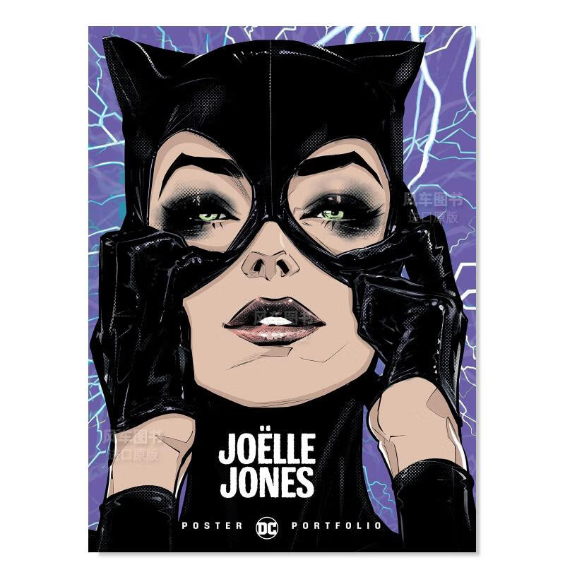 【预订】dc漫画 dc海报合集:黑金丝雀 dc poster portfolio: joelle
