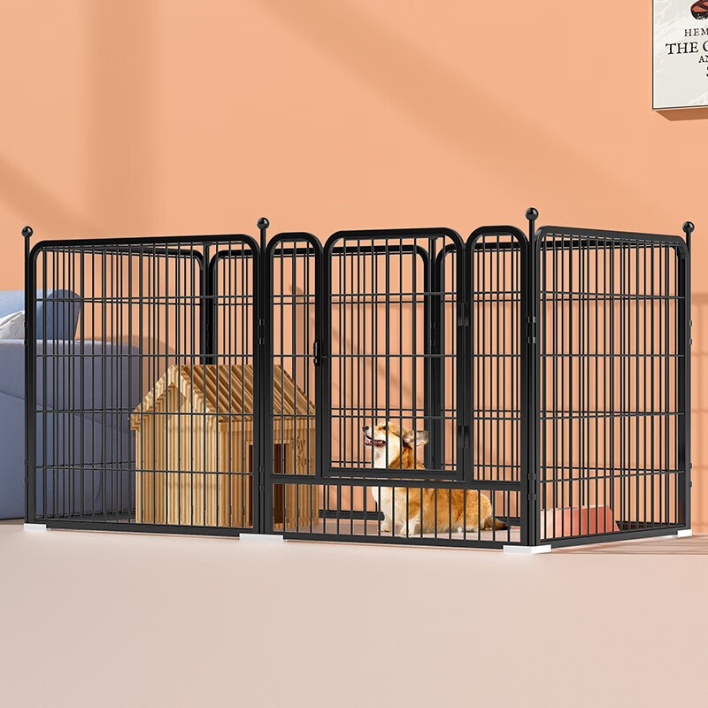 乐卡利 狗围栏宠物猫狗室内护栏狗栅栏中小型犬家用护栏多功能隔离围栏 120*60*60 6片装高性价比高么？