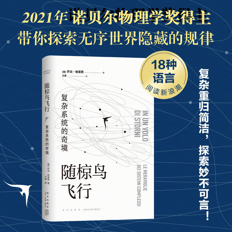 随椋鸟飞行：复杂系统的奇境 乔治·帕里西 诺贝尔 物理 复杂系统 科普 卡洛·罗韦利 七堂极简物理课 霍金万维钢郝景芳
