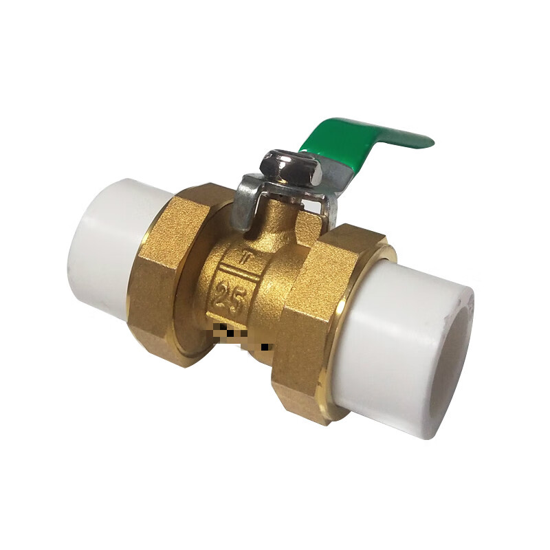 kedoetyppr双活接球阀水管开关4分20 6分25 1寸32热熔阀门管件配件50