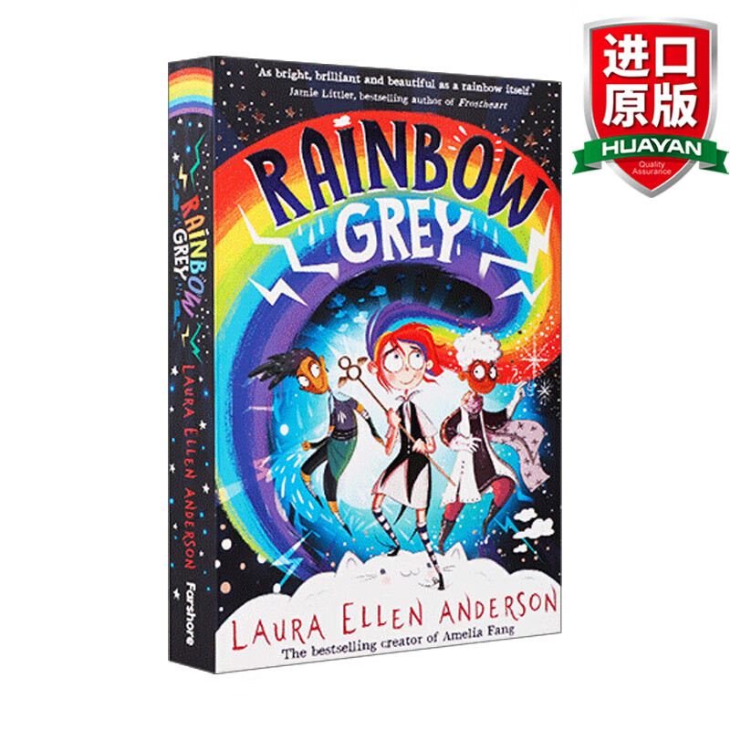 Rainbow Grey Series — Rainbow Grey 英文原版 彩虹灰和天气魔法 课外阅读读物 儿童英语桥梁章节漫画书 英文版 进口英语书籍使用感如何?