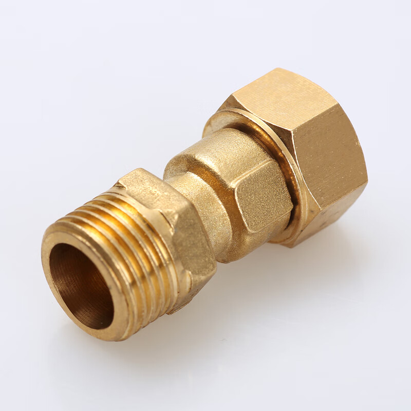 零悉4分全铜活接三通弯头直接ppr水管管件内丝外丝三通接头配件 4分全