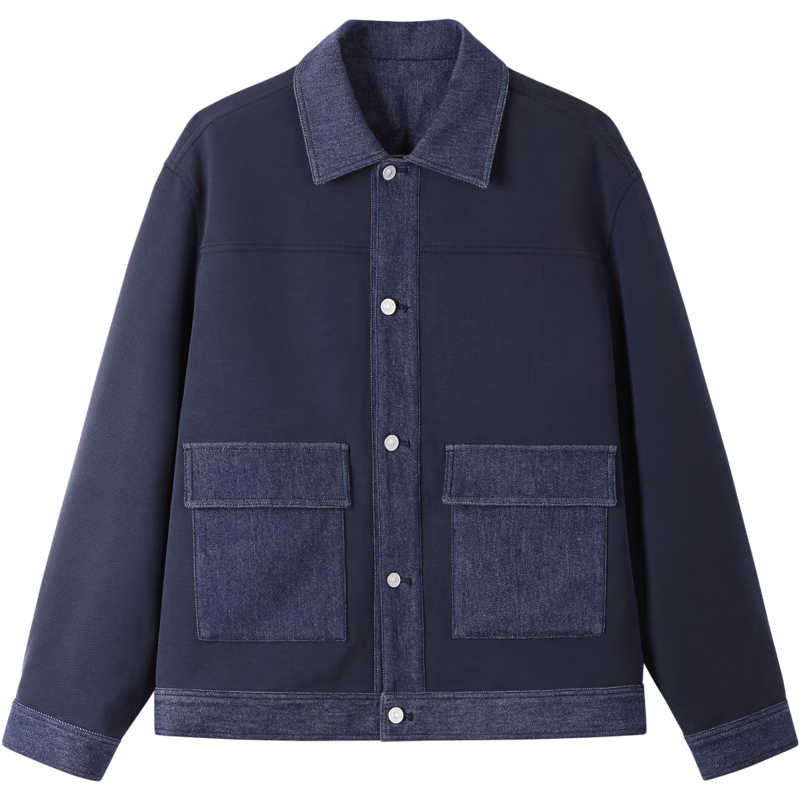 �ٽ��ۣ�gxgjeans ��װţ�мп� �＾���쳱��ƴ������  127.4Ԫ