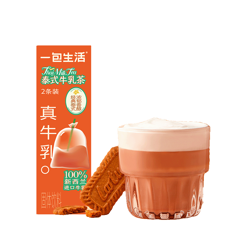 PLUS会员:一包生活 泰式牛乳茶22g*2