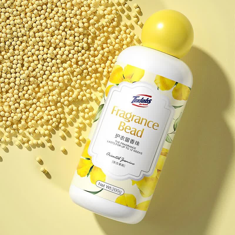 泰克斯乐（Texlabs）护衣留香珠洗衣香珠衣服香氛柔顺剂持久去味衣物护理剂 留香珠600g（茉莉+樱花+绿野）