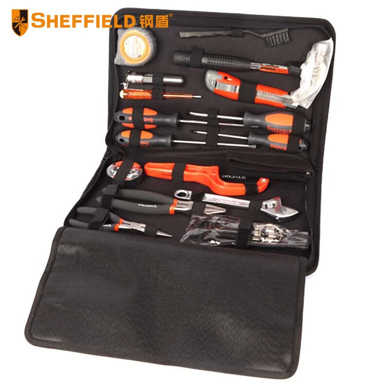 钢盾 sheffield s022003 25件套通用工具套装 工具组套物业维修组套 2