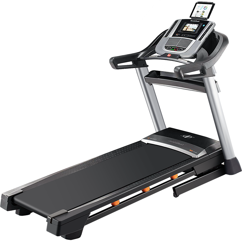 美国爱康NORDICTRACK跑步机家用15818/NEW C990硅胶减震智能彩屏折叠健身走步机 联保（配送入户 包安装）