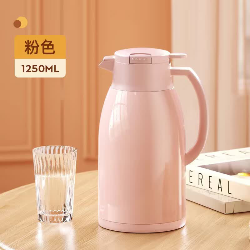 嘉特(gint)嘉特保温壶家用暖水壶大容量玻璃内胆热水瓶宿舍学生便携