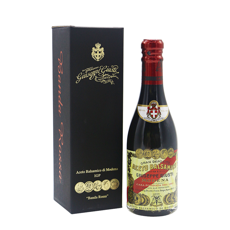 禾囍25年摩德纳香脂醋dop巴萨米克醋库比卡5gold medals rossa cubica