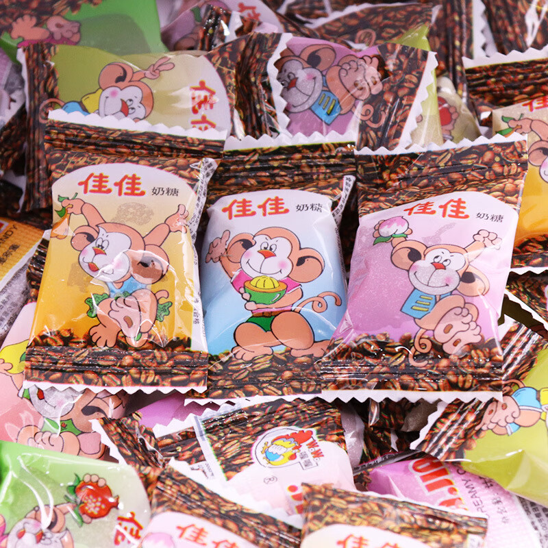 喔喔奶糖佳佳咖啡味牛奶糖结婚喜糖童年怀旧小零食招待糖果 佳佳咖啡