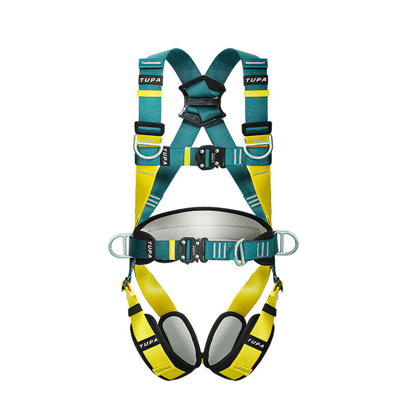 全身式安全带缓冲包高空作业五点式双挂钩防坠落安全绳耐磨缓冲包
