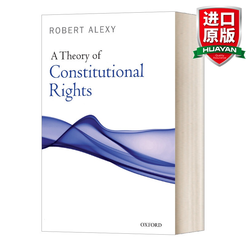 预售 a theory of constitutional rights 英文原版 宪法权利理论