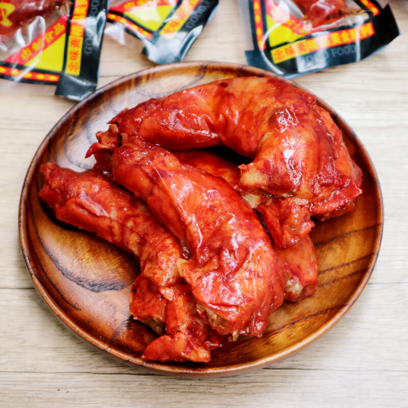 xywlkj追剧小吃老北京鸡脖零食卤味整箱50克带皮鸡脖子袋装肉类熟食