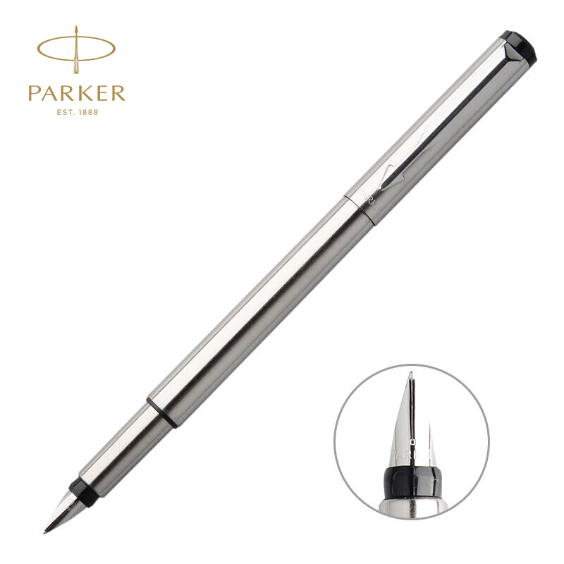 派克签字笔(parker)派克威雅宝珠笔 学生钢笔男女 书法练字生日礼物