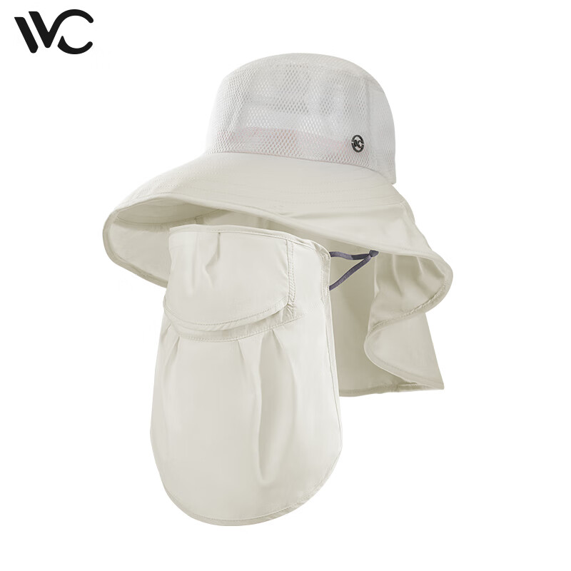 VVC防晒帽渔夫帽 米白色-轻旅版评测：质量如何？值得购买吗？