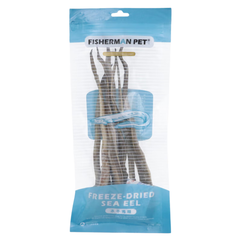 FISHERMANPET渔夫牧场冻干海鳗猫咪狗狗通用宠物零食35g/包 海鳗