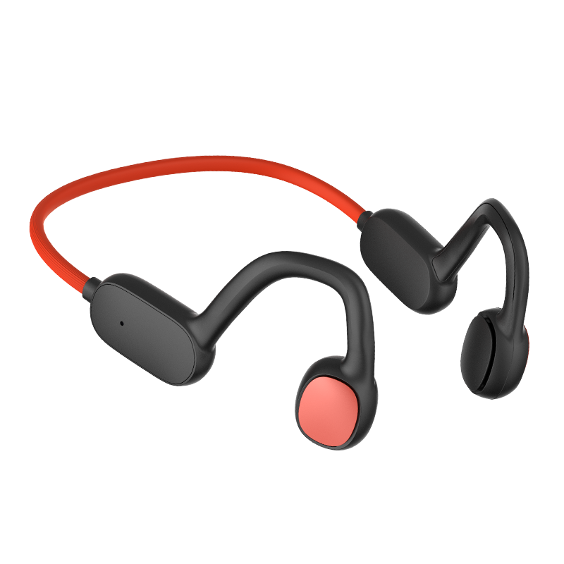 阿尔法蛋蓝牙耳机A1  不入耳式挂耳式听歌运动跑步室内学习无线耳机耳麦 学生耳机儿童耳机 樱桃红100034929066