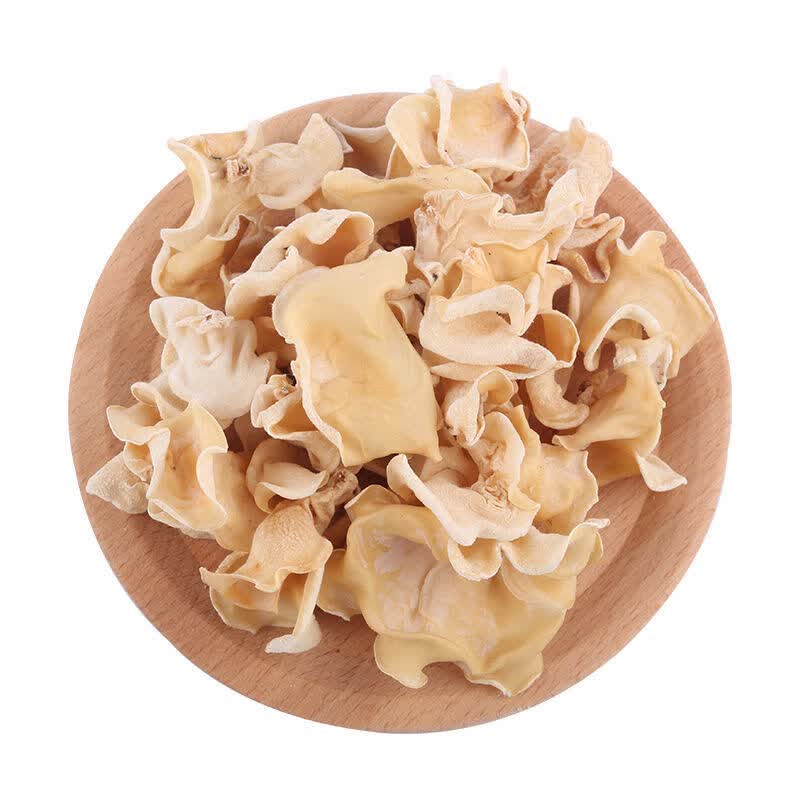 寒宁玉木耳干货特产小碗耳玉竹菇白木耳白玉木耳兔耳菌 精选玉木耳250