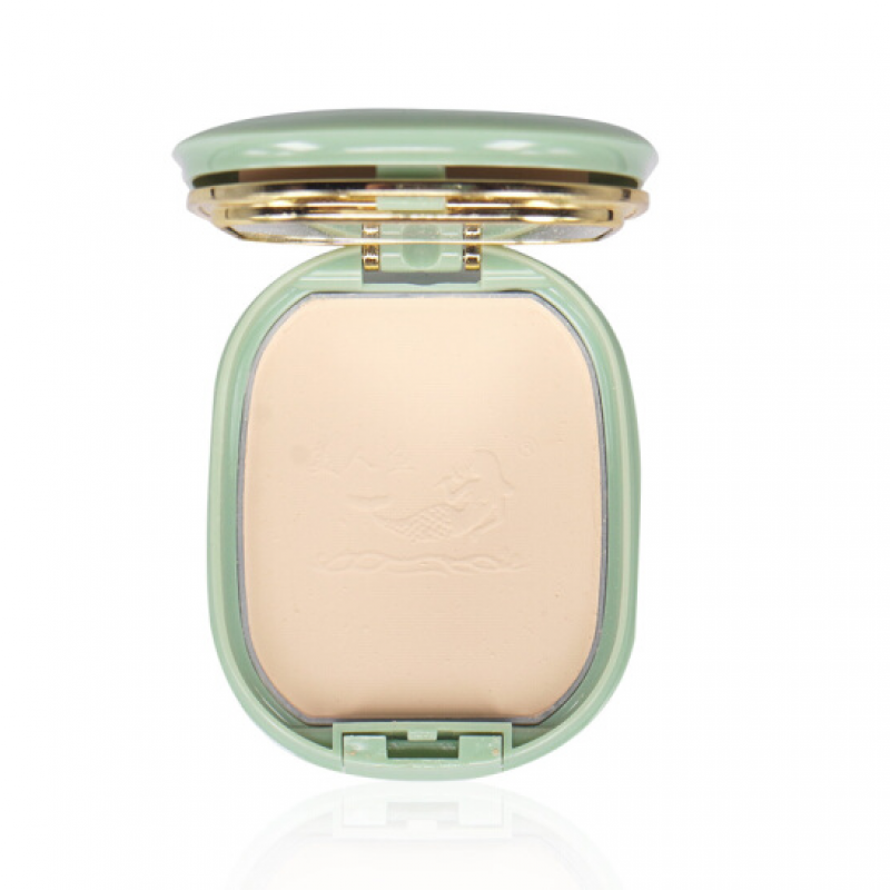 国货彩妆美人鱼粉饼干湿两用定妆清爽控油修颜修容遮瑕粉底蜜粉 清爽