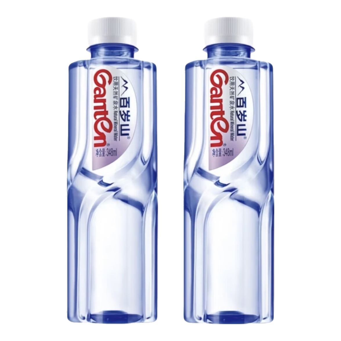 百岁山天然矿泉水348ml*24瓶装整箱商务接待便携日常微量元素矿物质 饮用天然矿泉水348ML*2瓶