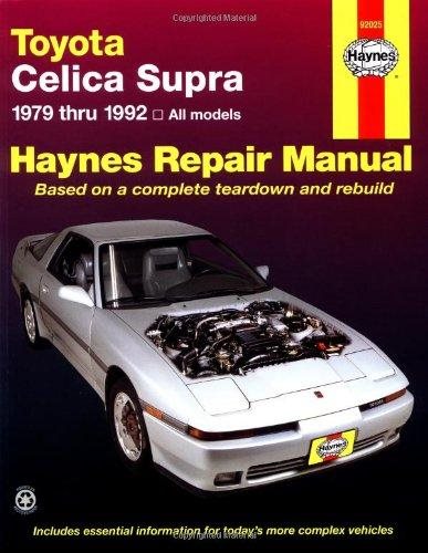 预订 Toyota Celica Supra 1979-1992) Haynes Repair Manual (USA)