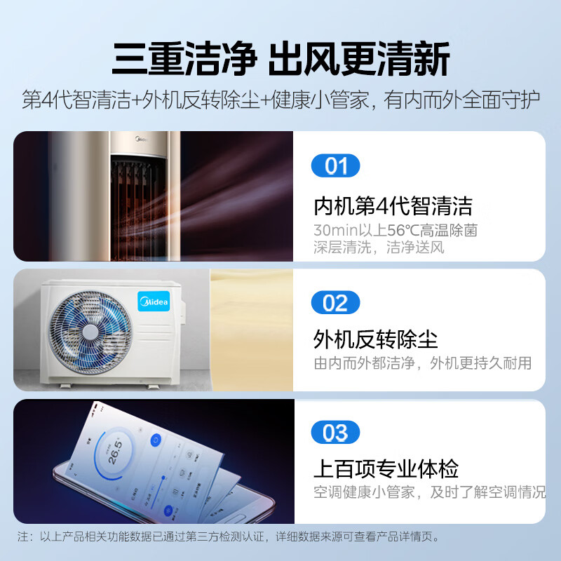 美的KFR-72LW/N8MZB1怎么样（美的（Midea）空调 3匹 风尊怎样,评测感受）